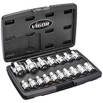 Vigor set dvanaestougaonih gedora 1/2 Vigor set dvanaestougaonih gedora 1/2