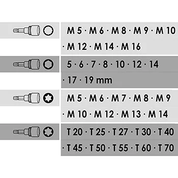 Vigor set svih Torx 1/2 Vigor set svih Torx 1/2