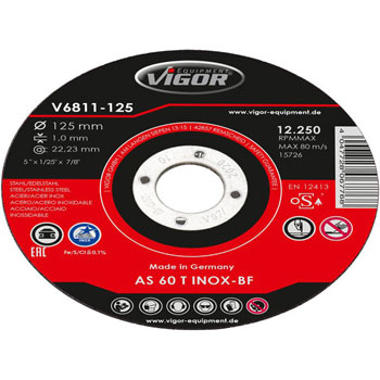 Vigor set reznih ploča 10 komada V6811-125 Vigor set reznih ploča 10 komada V6811-125