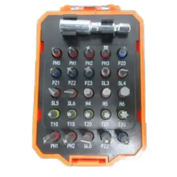 Villager Fuse set akumulatorska bušilica VLN 3220 + akumulatorska ubodna testera VLN 1120 + 2x baterija 1.5Ah + punjač 2.4A + Set bitova za FUSE program + torba za alat Villager Jobsite 4047-4