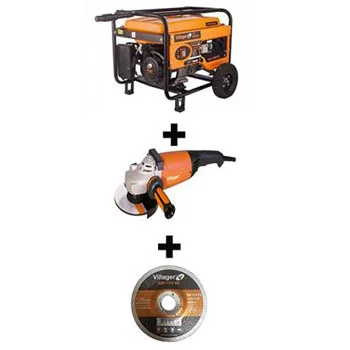 Villager agregat za struju VGP 6500 S + POKLON električna ugaona brusilica VPL AG 2450 Villager agregat za struju VGP 6500 S + POKLON električna ugaona brusilica VPL AG 2450
