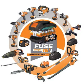 Villager Fuse baterija 18V 4.0Ah 056371 Villager Fuse baterija 18V 4.0Ah 056371