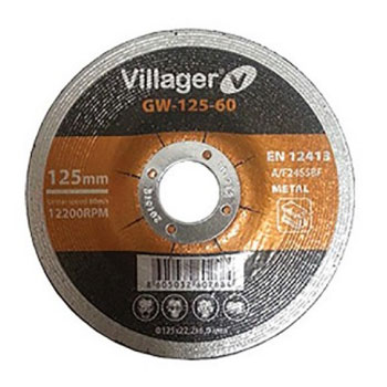 Villager ugaona električna brusilica 125mm VLP 440 E + POKLON brusna ploca za metal 125x6 mm-1