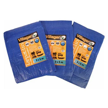 Villager cerada zaštitna plava 80 gr UV 4 x 5 m 007094