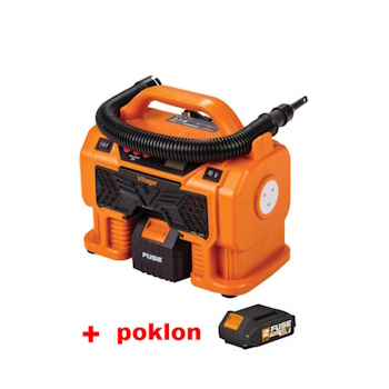 Villager Fuse akumulatorski kompresor za gume VAT 1220 + POKLON baterija FUSE 18V 2.0Ah 056370 Villager Fuse akumulatorski kompresor za gume VAT 1220 + POKLON baterija FUSE 18V 2.0Ah 056370