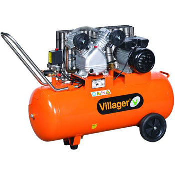 Villager kompresor za vazduh VAT VE 100L + POKLON Multifunkcionalni nož 471005R0 Blister i Villager ulje za vazdušne kompresore 600ml-1