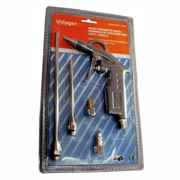Villager pneumatska duvaljka sa nastavcima u setu 009904
