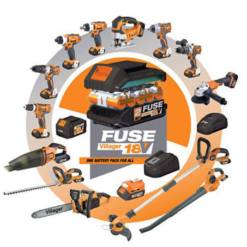 Villager Fuse set baterija 3.0Ah + punjač 1.65A 060107 Villager Fuse set baterija 3.0Ah + punjač 1.65A 060107