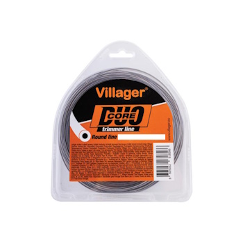 Villager silk za trimer 2.4mmx430m (5lb) - Duo core okrugla nit 068385 Villager silk za trimer 2.4mmx430m (5lb) - Duo core okrugla nit 068385