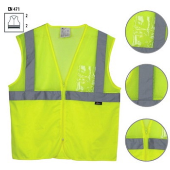 Vizwell prsluk fluo letnji mrežasti VWEN16C Vizwell prsluk fluo letnji mrežasti VWEN16C
