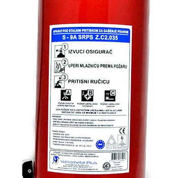 Protivpožarni aparat S-9A Protivpožarni aparat S-9A