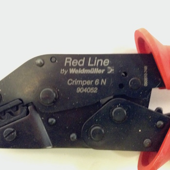 Weidmuller krimp klešta za papučice Red line Crimper 6N 0.25-6mm²-4