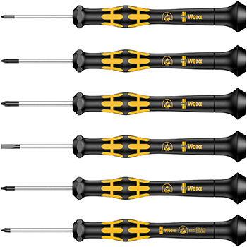 Wera set ESD odvijača za elektroniku 6/1 1550/6 ESD 05030180001 Wera set ESD odvijača za elektroniku 6/1 1550/6 ESD 05030180001