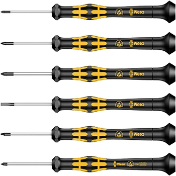 Wera set ESD odvijača za elektroniku 6/1 1550/6 ESD 05030180001-1