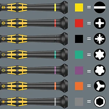 Wera set ESD odvijača za elektroniku 6/1 1550/6 ESD 05030180001-6