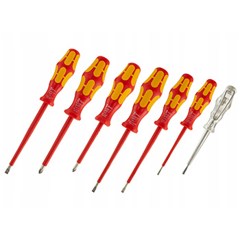 Wera set odvijača Kraftform Plus VDE 7 kom 160 i/7 05006147001 Wera set odvijača Kraftform Plus VDE 7 kom 160 i/7 05006147001