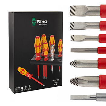 Wera set odvijača Kraftform Plus VDE 7 kom 160 i/7 05006147001 Wera set odvijača Kraftform Plus VDE 7 kom 160 i/7 05006147001