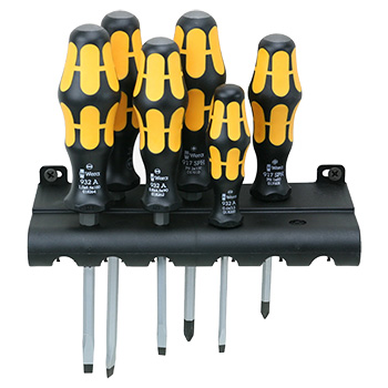 Wera set odvijača Kraftform Plus 6 kom ojačani 932/918/6 05018287001-1