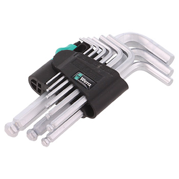 Wera set inbus ključeva sa glavom 1.5-10mm 9/1 950PKS/9 05133163001 Wera set inbus ključeva sa glavom 1.5-10mm 9/1 950PKS/9 05133163001