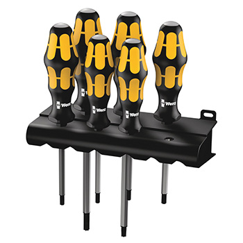 Wera set TORX® odvijača Kraftform Plus 6 kom ojačani 977/6 Wera set TORX® odvijača Kraftform Plus 6 kom ojačani 977/6