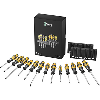 Wera set odvijača Kraftform Plus ojačani 13 kom Big Pack 900 05133285001-1