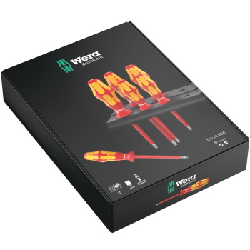 Wera set odvijača Kraftform Plus serije 100 VDE 6/1 05006145001 Wera set odvijača Kraftform Plus serije 100 VDE 6/1 05006145001