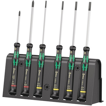 Wera set odvijača i stalak za elektroničare 2035/6 B 6/1 05118152001 Wera set odvijača i stalak za elektroničare 2035/6 B 6/1 05118152001