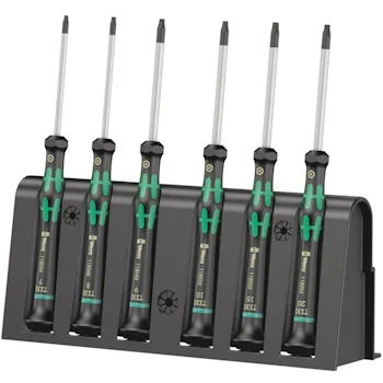 Wera set odvijača i stalak za elektroničare 2067/6 TORX® BO 6/1 05118154001