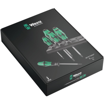 Wera set odvijača Torx® 367/6 Kraftform Plus 6/1 05028062001-4