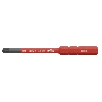Wiha električarski tanki bit SL/PZ1 1 x 75 mm W34589 Wiha električarski tanki bit SL/PZ1 1 x 75 mm W34589