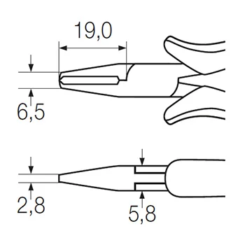 Wiha precizne sečice za elektroniku ESD 110mm W26839 Wiha precizne sečice za elektroniku ESD 110mm W26839