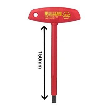 Wiha ključ imbus sa T ručkom VDE izolovani 4x150mm W27928 Wiha ključ imbus sa T ručkom VDE izolovani 4x150mm W27928