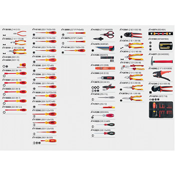 Wiha set od 115 alata za električare u koferu Competence XXL II W42069-2