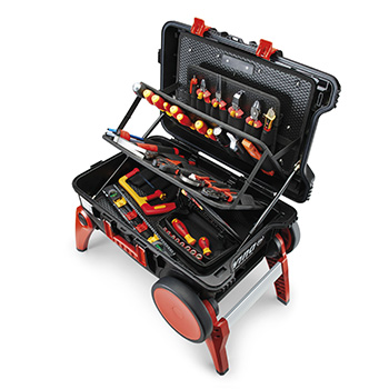 Wiha set od 100 alata za električare u koferu XXL III Electric W44128 Wiha set od 100 alata za električare u koferu XXL III Electric W44128