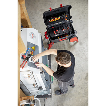 Wiha set od 100 alata za električare u koferu XXL III Electric W44128 Wiha set od 100 alata za električare u koferu XXL III Electric W44128