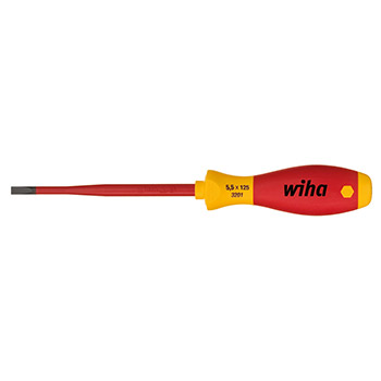 Wiha odvijač ravni VDE SlimFix SoftFinish 5.5x125 W35391 Wiha odvijač ravni VDE SlimFix SoftFinish 5.5x125 W35391