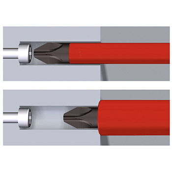 Wiha odvijač krstasti PlusMinus VDE SlimFix SoftFinish SL/PH2x100 W35503 Wiha odvijač krstasti PlusMinus VDE SlimFix SoftFinish SL/PH2x100 W35503