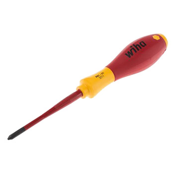 Wiha odvijač krstasti VDE SlimFix SoftFinish PH1x80 W35393 Wiha odvijač krstasti VDE SlimFix SoftFinish PH1x80 W35393