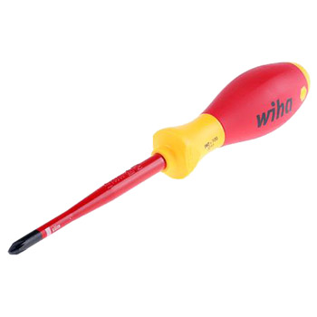 Wiha odvijač krstasti VDE SlimFix SoftFinish PH2x100 W35394 Wiha odvijač krstasti VDE SlimFix SoftFinish PH2x100 W35394