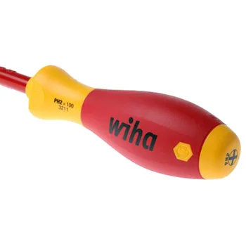 Wiha odvijač krstasti VDE SlimFix SoftFinish PH2x100 W35394 Wiha odvijač krstasti VDE SlimFix SoftFinish PH2x100 W35394