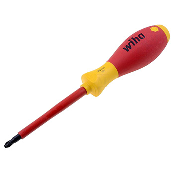 Wiha odvijač krstasti VDE SoftFinish PZ2x100 W00879 Wiha odvijač krstasti VDE SoftFinish PZ2x100 W00879
