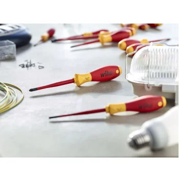 Wiha odvijač električarski krstasti tanki PZ 2x100 W363307-2