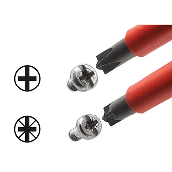 Wiha odvijač krstasti PlusMinus VDE SlimFix SoftFinish SL/PH2x100 W35503 Wiha odvijač krstasti PlusMinus VDE SlimFix SoftFinish SL/PH2x100 W35503