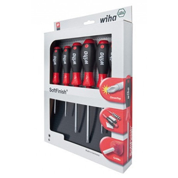 Wiha komplet Torx odvijača SoftFinish 6 kom W07155 Wiha komplet Torx odvijača SoftFinish 6 kom W07155