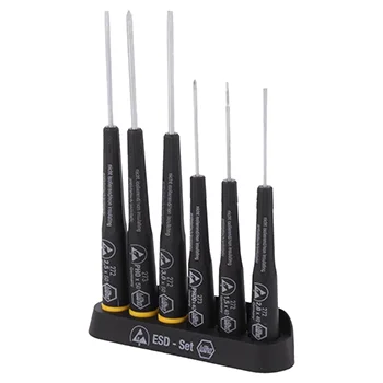 Wiha set preciznih ESD odvijača 6 kom W08463 Wiha set preciznih ESD odvijača 6 kom W08463