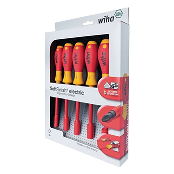 Wiha komplet hex odvijača SoftFinish VDE 5 kom W29466 Wiha komplet hex odvijača SoftFinish VDE 5 kom W29466