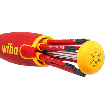 Wiha odvijač sa bitovima LiftUp VDE 1/4 Wiha odvijač sa bitovima LiftUp VDE 1/4