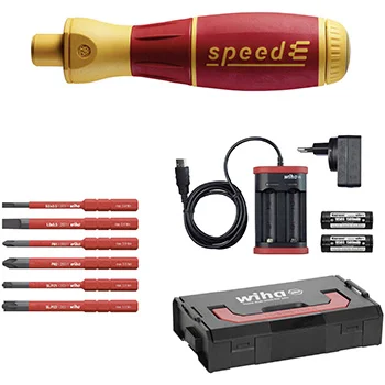 Wiha akumulatorski odvijač SpeedE® sa 6 nastavaka W41911 Wiha akumulatorski odvijač SpeedE® sa 6 nastavaka W41911