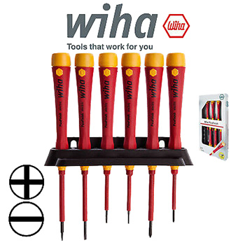 Wiha set preciznih VDE PicoFinish odvijača 6 kom W42989 Wiha set preciznih VDE PicoFinish odvijača 6 kom W42989