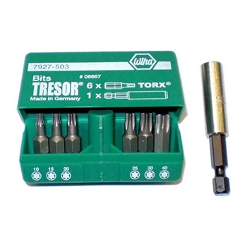Wiha komplet Torx bitova sa držačem u Tresor kutiji 7 kom W06667-1